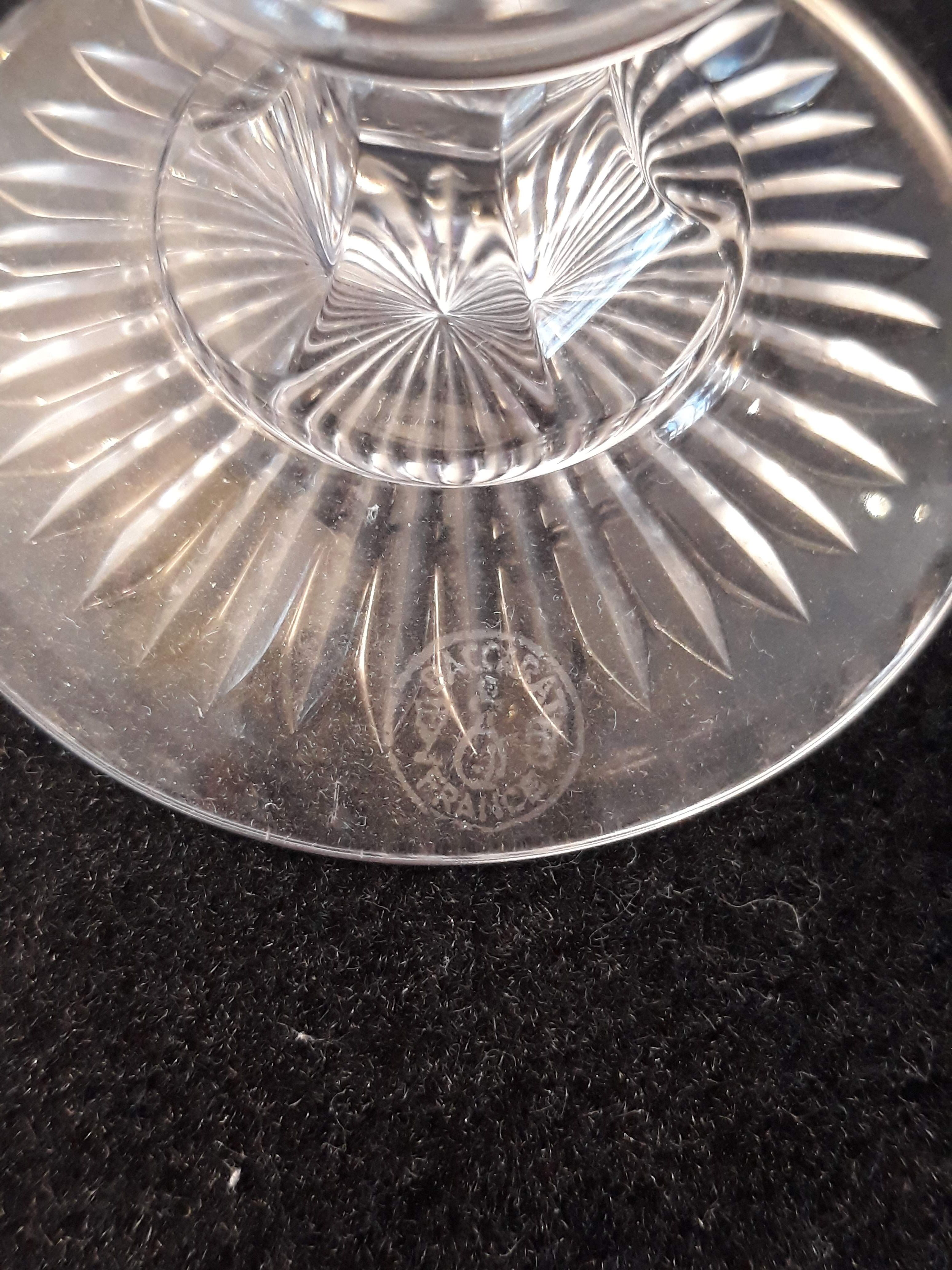 Lot wine glasses and Baccarat champagne flutes