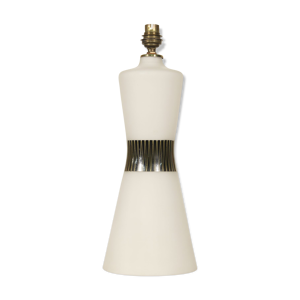 Lampe en verre opalin