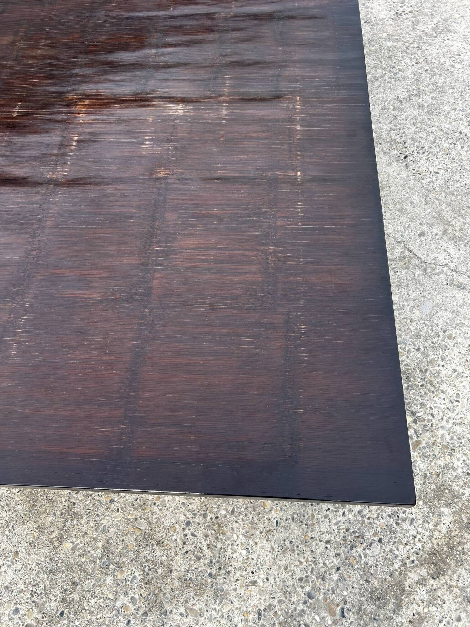 Bamboo Coffee Table by Axel Vervoordt, Belgium, 1980s