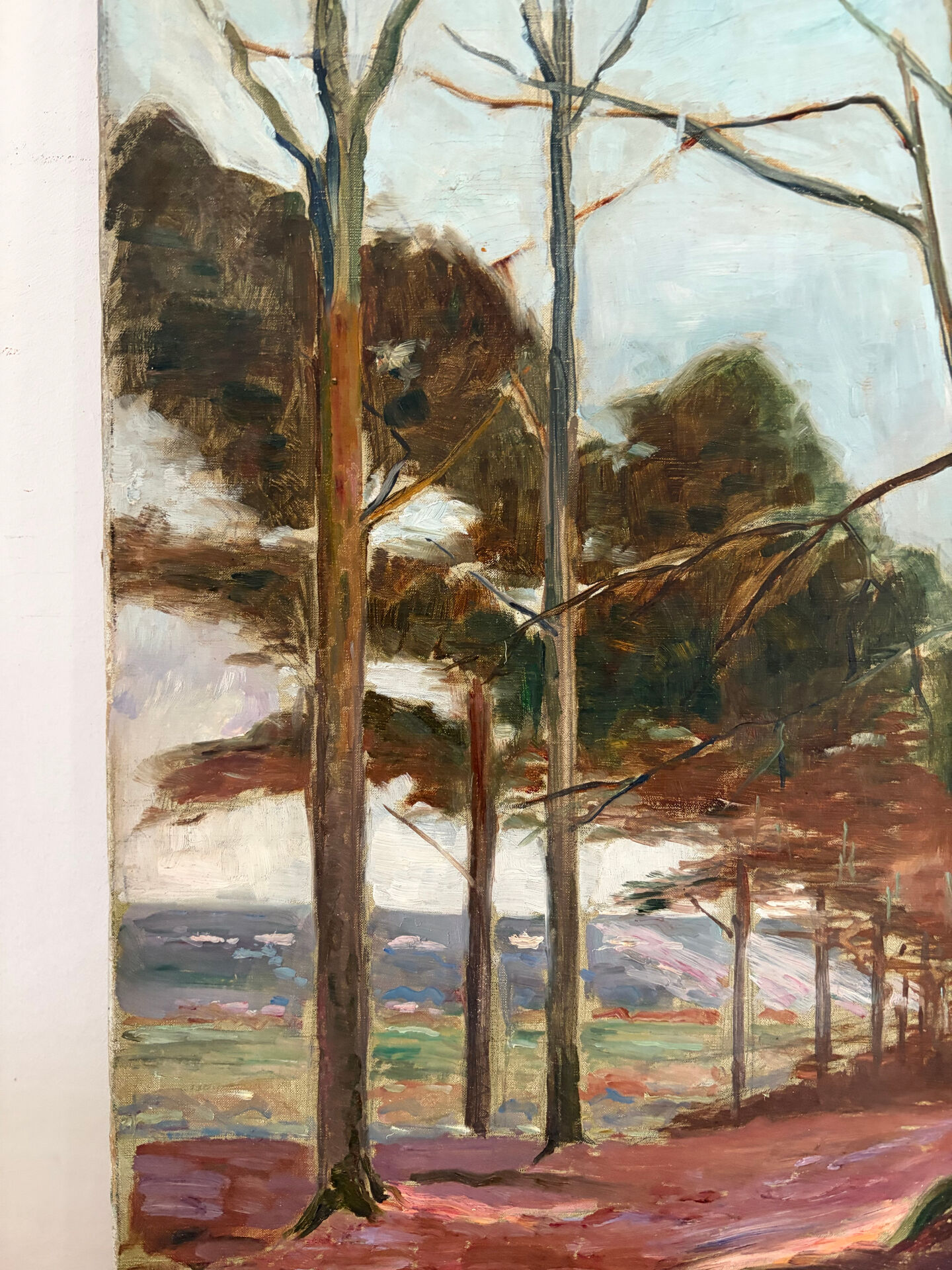 Paysage de Vernon du XXeme siècle