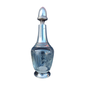 Carafon métal argenté