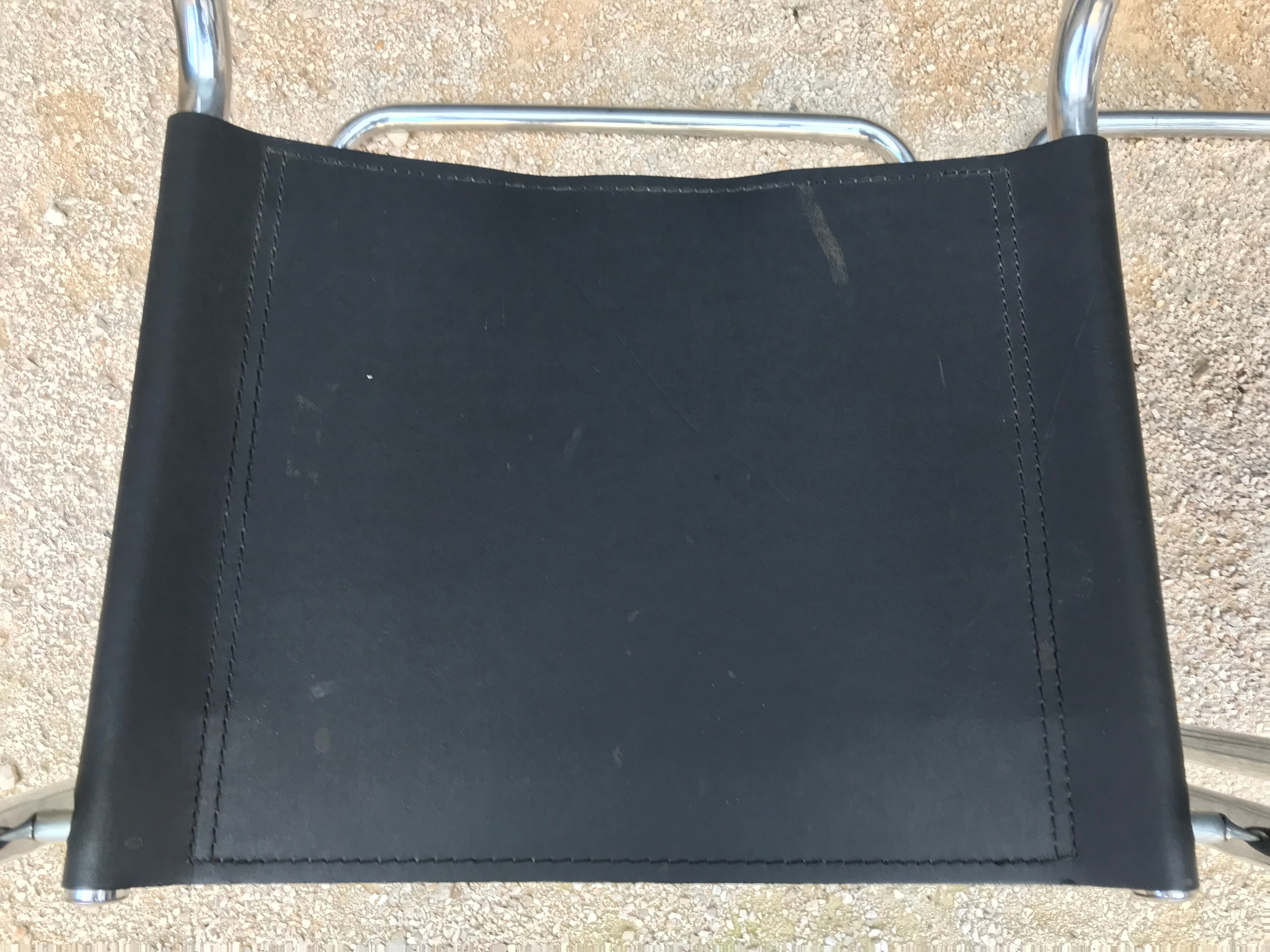 Pair of leather chairs