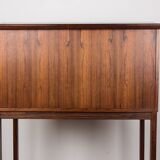 Scriban bar and secretary in Rosewood and Formica by Hans Olsen for CS Mobler 1960.