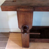 Workbench in oak, beech top