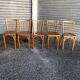 (Lot) 5 Vintage Baumann Bistro Chairs