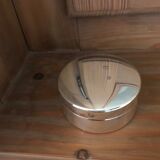 Silver metal candy box