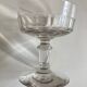 Set de 6 coupes a champagne 19e assorties à côtes plates et écailles