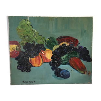 Still life with fruit