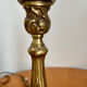 Pair of Louis XV rocaille bronze lamps