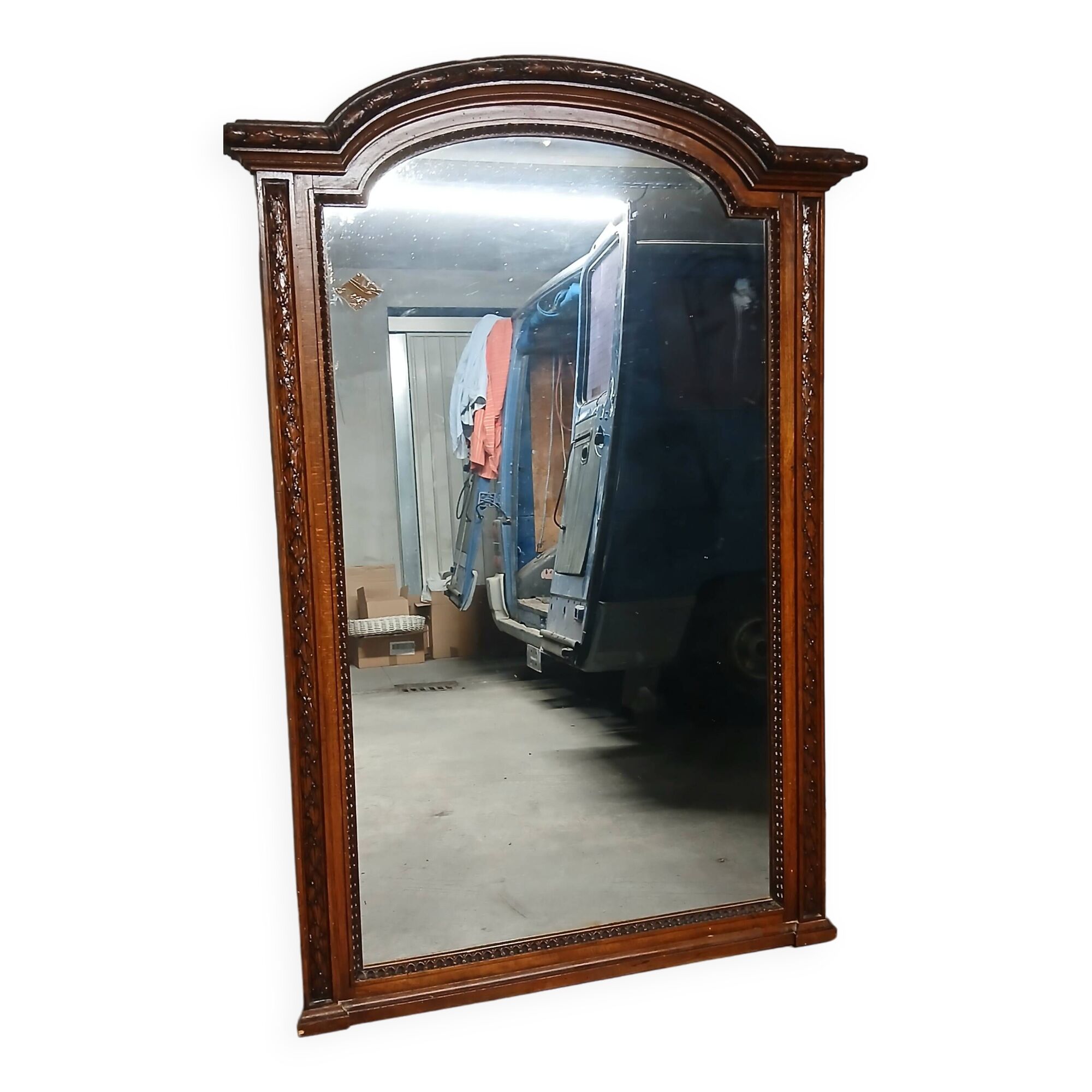 Miroir de commode ancien