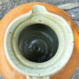 Antique pitcher, stoneware by rémi bonhert, la borne, france