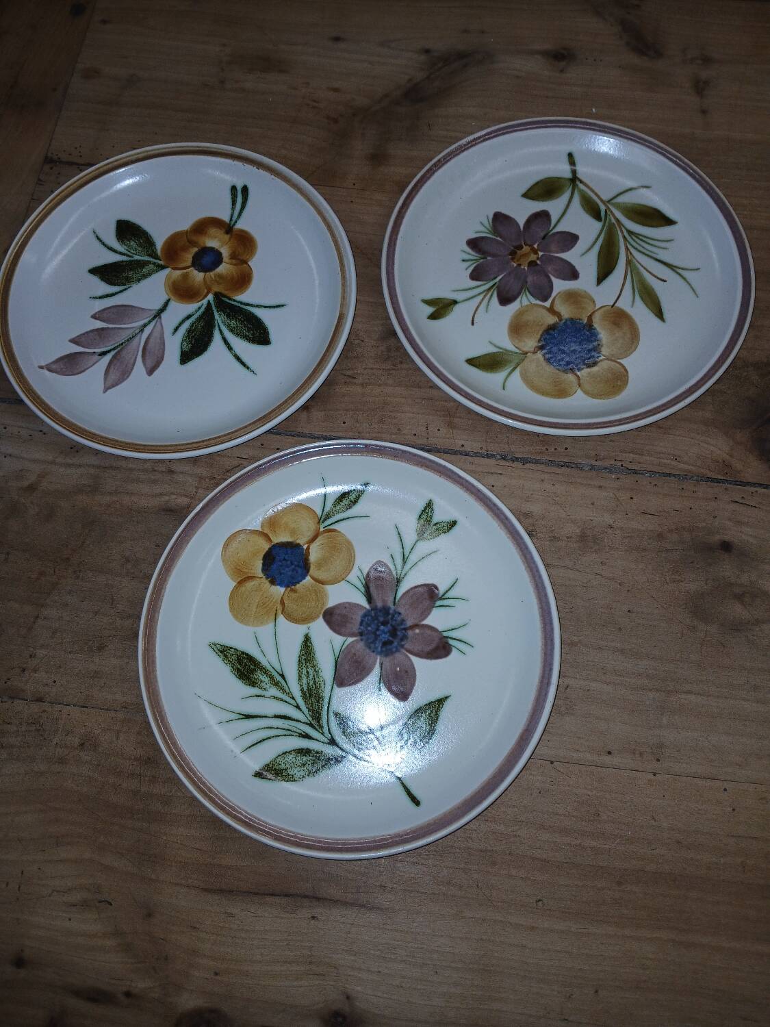 3 old plates from GIENS