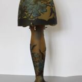 Gallé Tip Mushroom Lamp Circa 1980