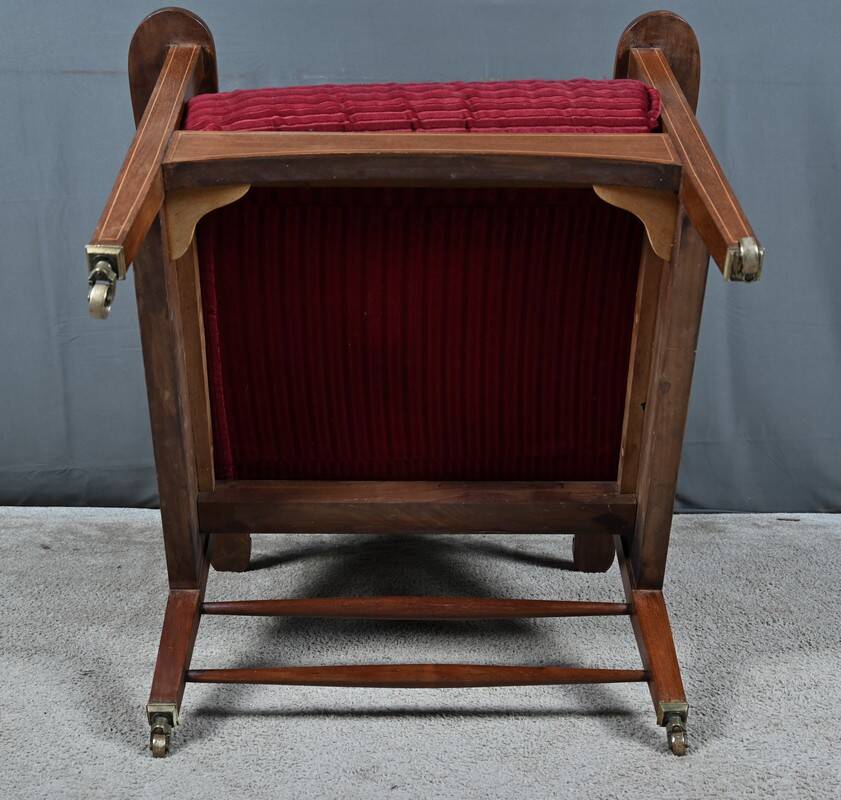 Morris chair in Mahogany, Arts & Crafts style – Early 20th century