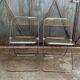 Paire Chaises Plia Jaune Giancarlo Piretti Castelli Vintage