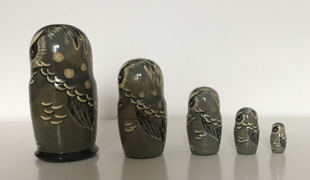 Matriochkas owl