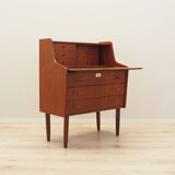 Secrétaire en teck, design danois, années 1970, production : Danemark