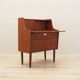 Teak secretary, Danish design, 1970s, production: Denmark