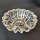 Art Deco molded glass ashtray by Pierre D'Avesn - Art Deco pocket emptier