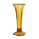 Luxval Vase Amber Américain 1935 Val Saint Lambert Art Deco