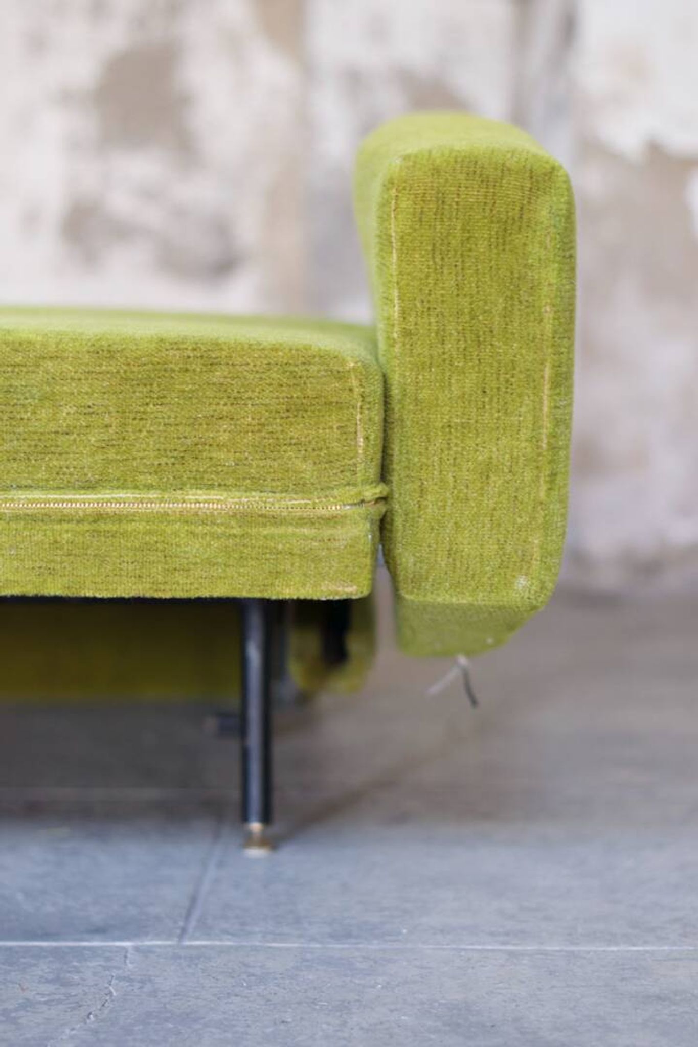 Set de salon canapé - 2 fauteuils design 1960 par Paul Geoffroy Troika Airborne