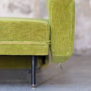 Set de salon canapé - 2 fauteuils design 1960 par Paul Geoffroy Troika Airborne
