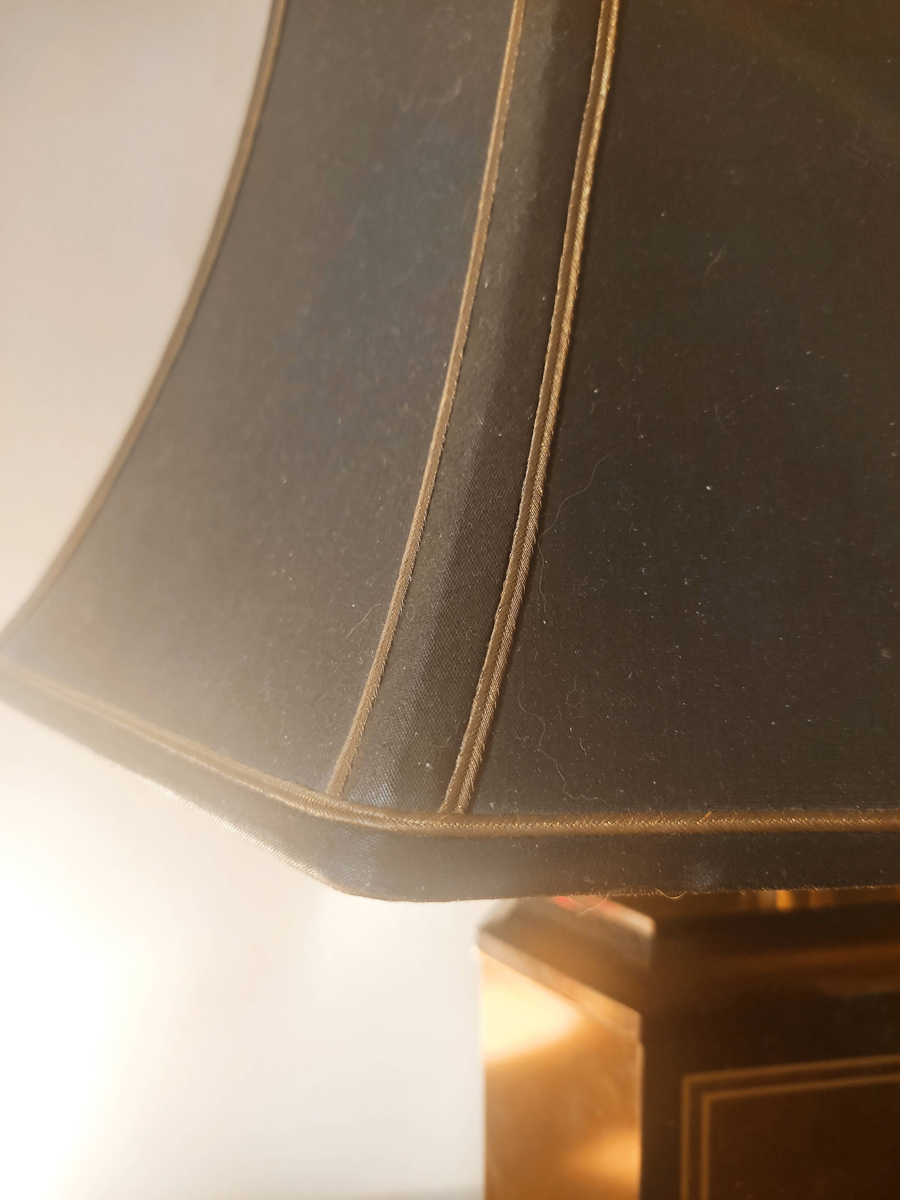 Asian-inspired black lamp