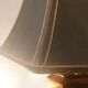 Lampe noire d'inspiration asiatique