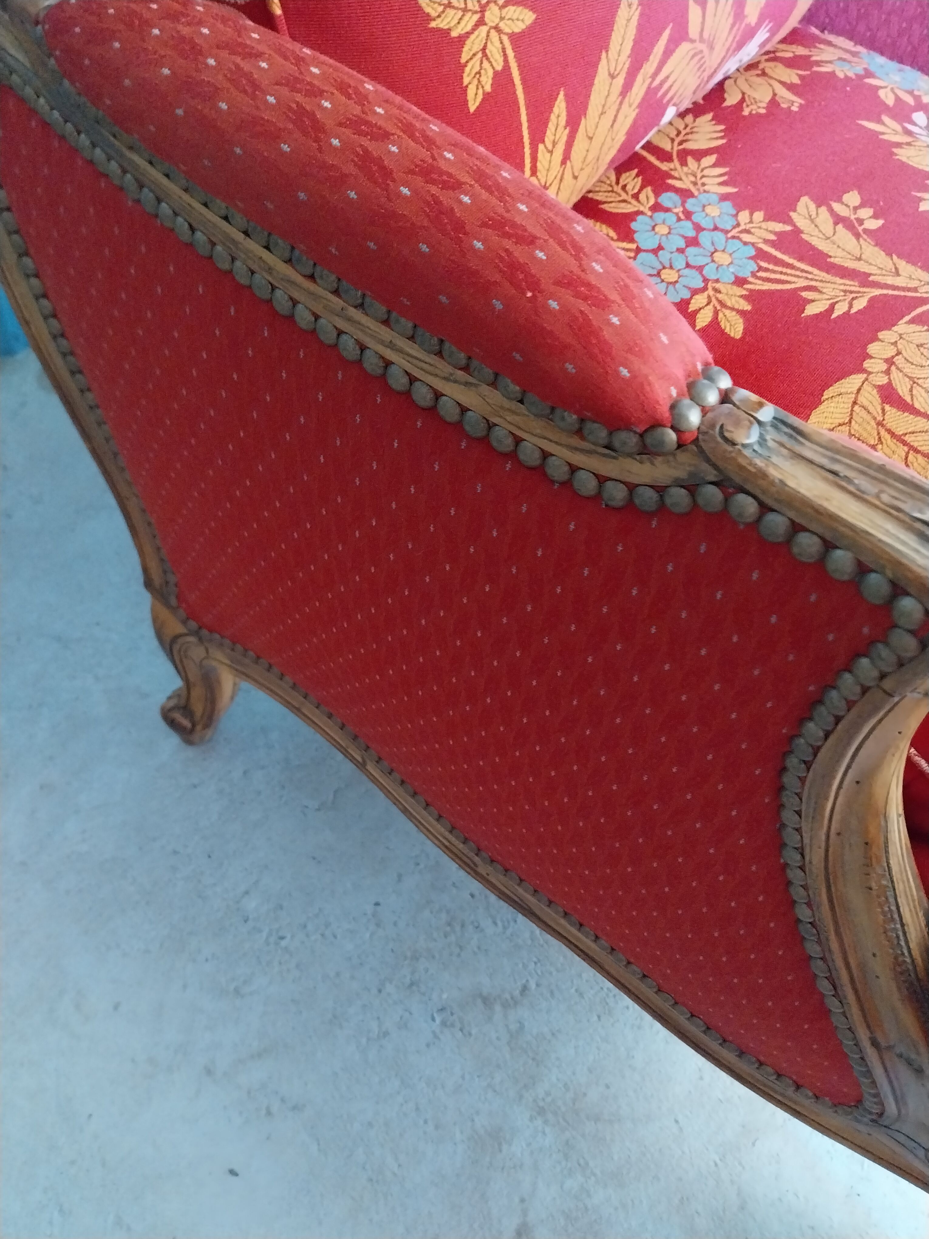 Bergères armchairs