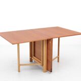 Scandinavian dining table model Maria by Bruno Mathsson in teak, 1960 edition