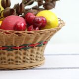 Vintage wicker basket