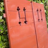 Pair of old openwork shutters