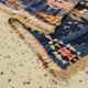 Vintage azilal, berber rug, 97 x 223