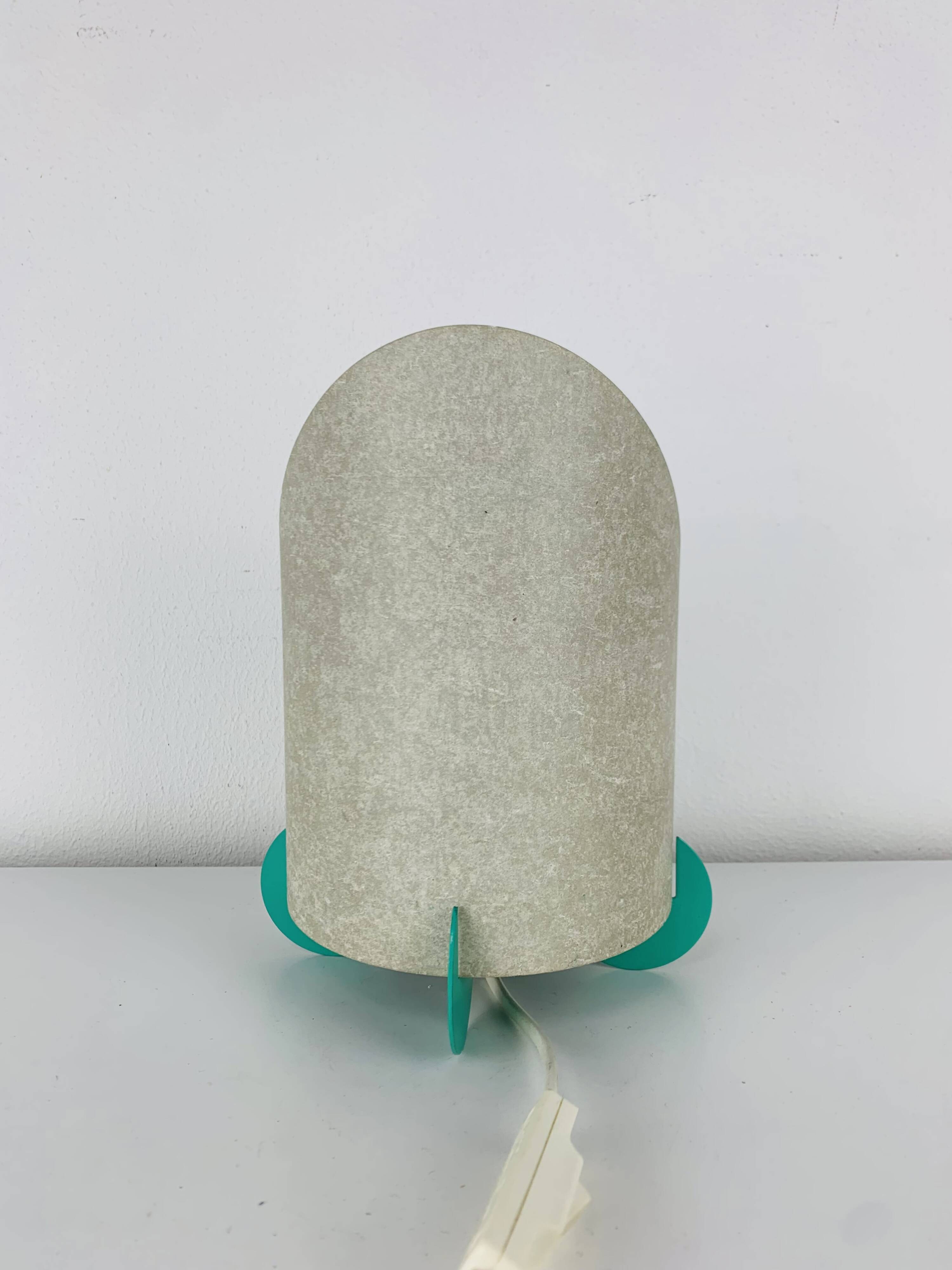 Postmodern lamp from the 80s, Memphis style.