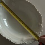 White porcelain fruit bowl