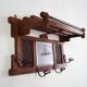 Art Deco wall coat rack