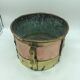 Old copper and brass pot cover 20th century