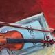 Marcel van den Plas (1939 - 2019). Nature morte au violon.