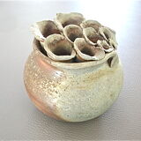 Terracotta flower-spade, a unique creation from the 1970s