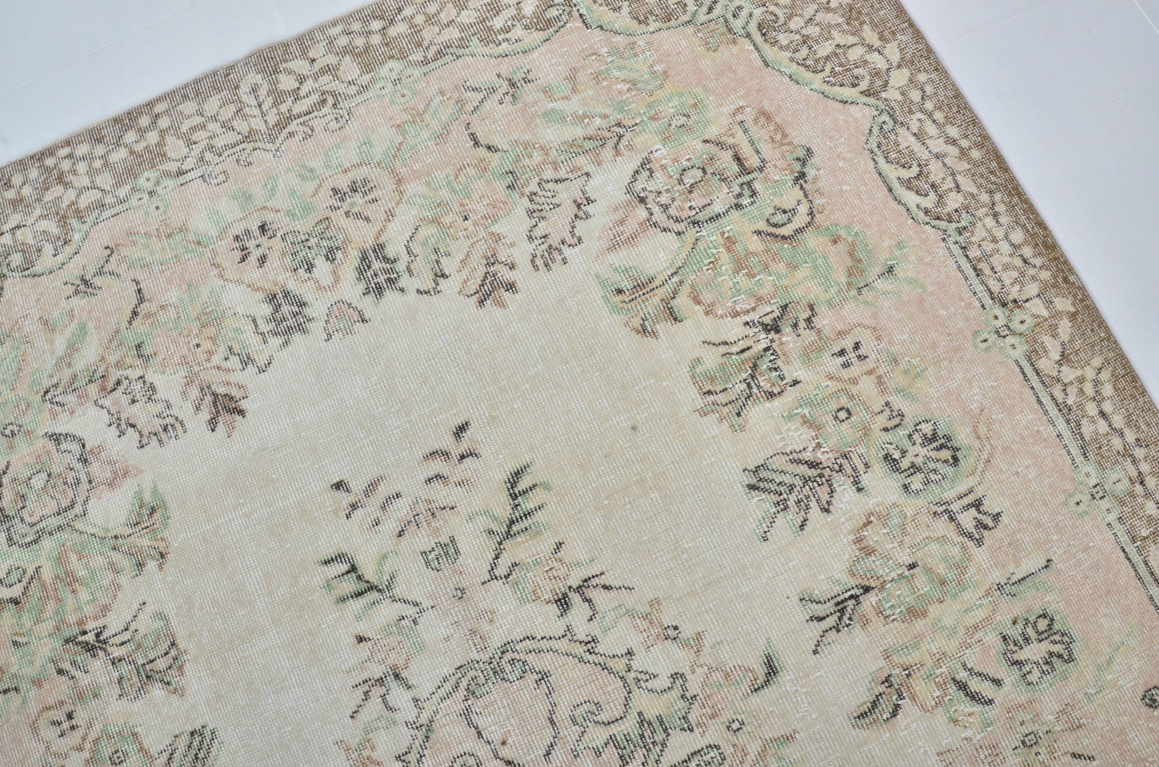 Turkish Oushak Handmade Carpet sku 3162