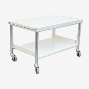 White metal trolley from the 60´s