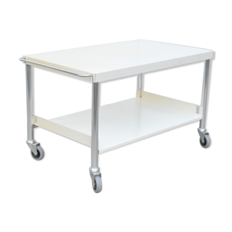 White metal trolley from the 60´s