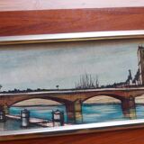 Vintage 70'S frame by artist Francois Depresle