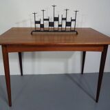Brutalist Iron Candleholder, 1960s