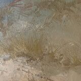 Oil painting on canvas signed Karl Newman