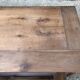 Antique low sideboard in solid cherry wood with 2 doors and 3 drawers