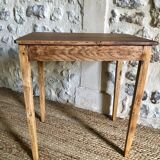 Small renovated wooden table