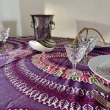 Vintage Malagasy tablecloth wall hanging