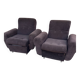 Fauteuils velours