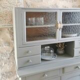 Vintage shelf, high Parisian sideboard